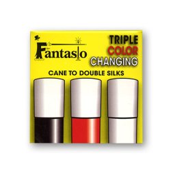 (image for) Triple Color Changing Cane B/R/W by Fantasio - Trick