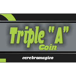 (image for) Triple A Coin (Quarter) by Cerebro Magico