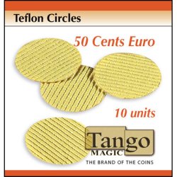 (image for) Teflon Circle 50 cent Euro size (10 units w/DVD) by Tango-Trick (T004)