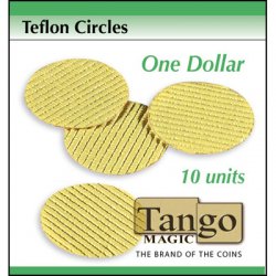 (image for) Teflon Circles Dollar size 10 units (T002) by Tango