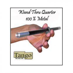 (image for) Wand Thru Quarter (W006) by Tango - Trick