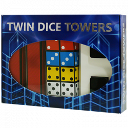 (image for) Twin Dice Towers by Joker Magic - Trick