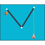 (image for) Chinese Pom Pom Sticks (15.5 Inches) by Uday - Trick