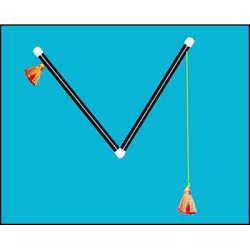 (image for) Chinese Pom Pom Sticks (15.5 Inches) by Uday - Trick