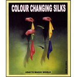 (image for) Color Changing Silks 15 Inches (Pure Silk) by Uday - Trick