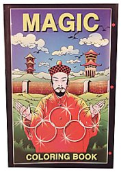 (image for) Mini Coloring Book (magician) Sizes 6 inch x9 inch by Uday - Trick