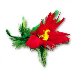(image for) Feather Flower On Finger Tips by Uday - Trick