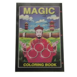 (image for) Micro Coloring Book (magician) Size 4x6. by Uday