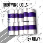 (image for) Mylar Throw Coils Silver (#10) by Uday - Trick