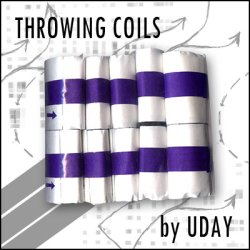 (image for) Mylar Throw Coils Silver (#10) by Uday - Trick