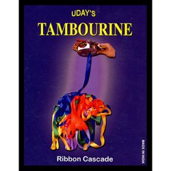 (image for) Tambourine Brass with Ribbon by Uday - Trick