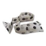 (image for) Thumb Tip Streamer(Polka Dots - Black dots on White) by Uday - Trick