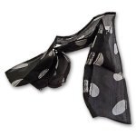 (image for) Thumb Tip Streamer(Polka Dots - White dots on Black) by Uday - Trick