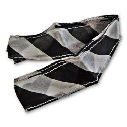 (image for) Thumb Tip Streamer (Zebra - Black & White) by Uday - Trick