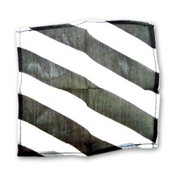 (image for) Zebra Silk 9 inch black & white by Uday - Trick