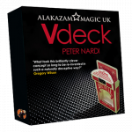 (image for) V Deck Red (with Gimmick and Online Instructions) by Peter Nardi - Trick