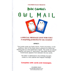 (image for) Owl Mail by Wild-Colombini Magic - Trick