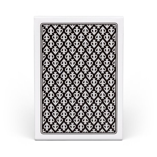 (image for) White Lions Tour Black Reverse Playing Cards by David Blaine - Click Image to Close