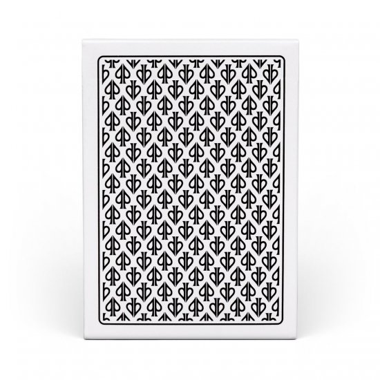 (image for) White Lions Tour Black Playing Cards by David Blaine - Click Image to Close