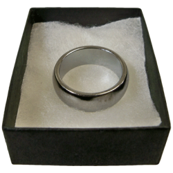 (image for) Wizard PK Ring G2 (CURVED, 22mm, SILVER) by World Magic Shop - Trick