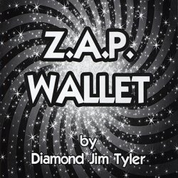 (image for) Z.A.P. Wallet (BLACK) by Diamond Jim Tyler - Trick