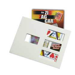 (image for) ZIG-ZAG Card (Bicycle Back) - by Di Fatta - Trick