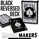 (image for) Bicycle Reversed Back Bicycle Deck - Black (2nd Generation) by Magic Makers