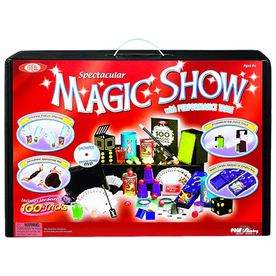 (image for) Spectacular 100 Trick Magic Suitcase (0C4769) by Ideal - Click Image to Close
