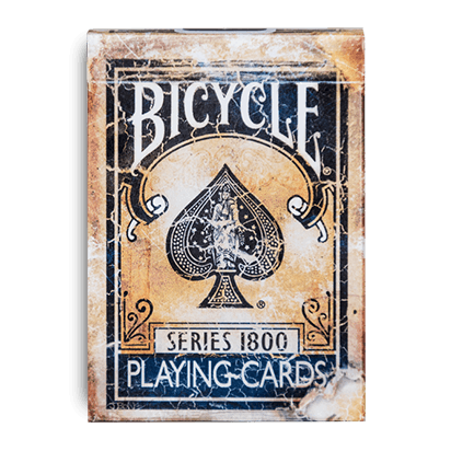 (image for) Bicycle Marked Vintage 1800 Blue Playing Cards by Ellusionist - Click Image to Close