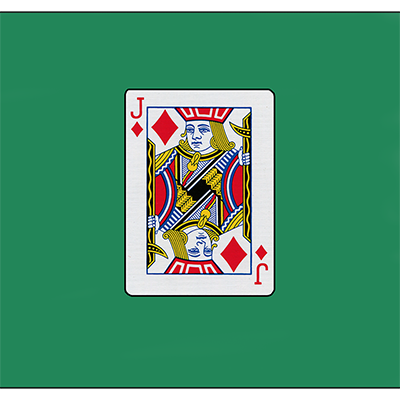(image for) Card Silk 18" (Jack of Diamonds) by Vincenzo Di Fatta - Click Image to Close