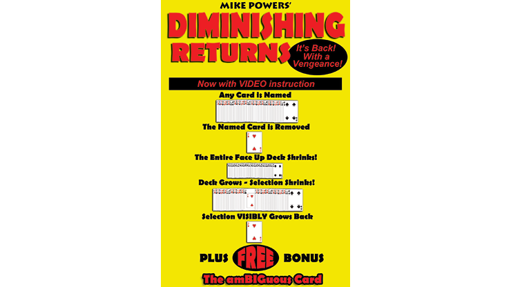 (image for) Mike Powers' Diminishing Returns - Trick - Click Image to Close