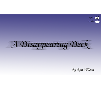 (image for) Disappearing Deck (Red Bicycle) by Ron Wilson and The Magic Apple - Trick
