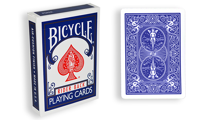 (image for) Cheek to Cheek Deck Bicycle (Blue) - Click Image to Close