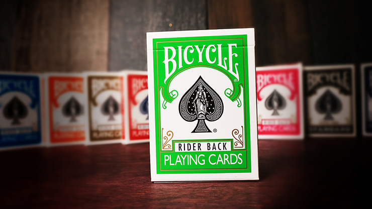 (image for) Bicycle Green Playing Cards by US Playing Card Co - Click Image to Close