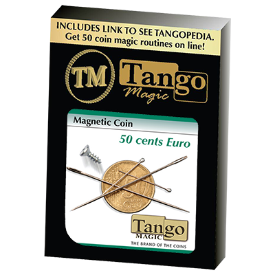 (image for) Magnetic Coin 50 cent Euro by Tango - Trick (E0018) - Click Image to Close