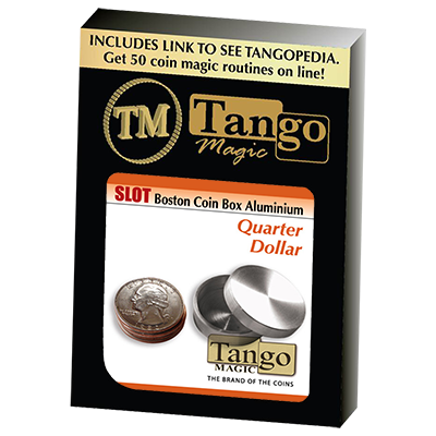(image for) Slot Boston Box Quarter Aluminum by Tango - Trick (A0018) - Click Image to Close