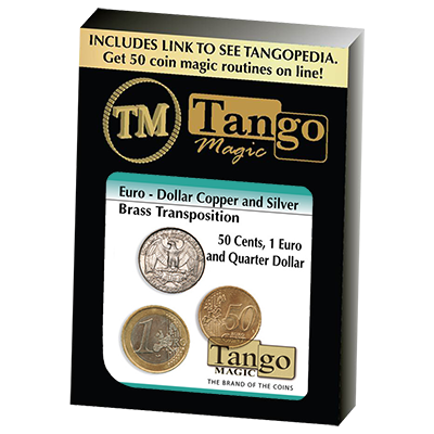 (image for) Euro-Dollar Silver/Copper/Brass Transposition (ED005) by Tango- Trick - Click Image to Close