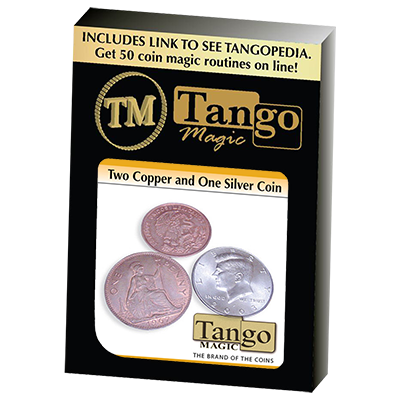 (image for) Two Copper and One Silver by Tango - Trick (D0063) - Click Image to Close