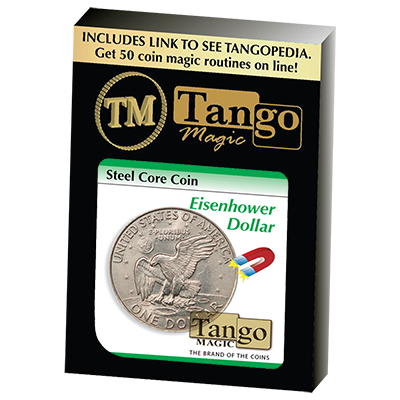 (image for) Steel Core Coin Eisenhower US Dollar (D0028) by Tango -Trick - Click Image to Close