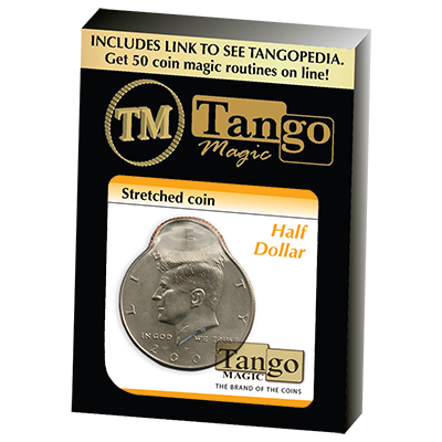 (image for) Stretched Coin - Half Dollar by Tango - Trick (D0096) - Click Image to Close