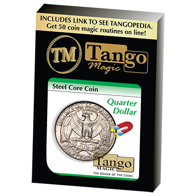 (image for) Steel Core Coin US Quarter Dollar (D0030) by Tango -Trick - Click Image to Close