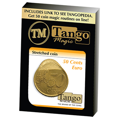 (image for) Stretched Coin 50 cents Euro by Tango - Trick (E0074) - Click Image to Close