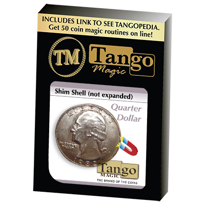 (image for) Shim Shell Quarter Dollar by Tango - Trick (D0084) - Click Image to Close