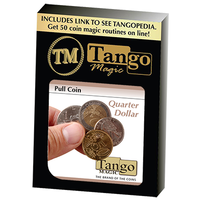 (image for) Pull Coin (D0053) (Quarter) by Tango - Trick - Click Image to Close