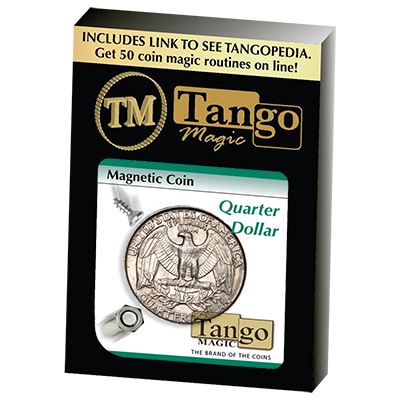 (image for) Magnetic Coin D0026(Quarter Dollar) by Tango - Trick - Click Image to Close