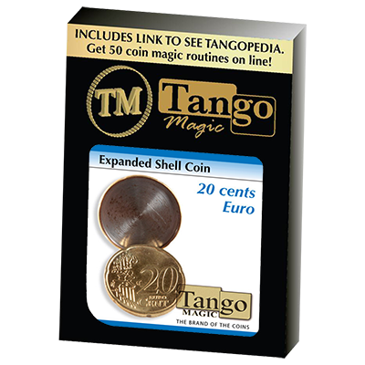 (image for) Expanded Shell Coin (20 Cent Euro) by Tango Magic - Trick (E0006) - Click Image to Close