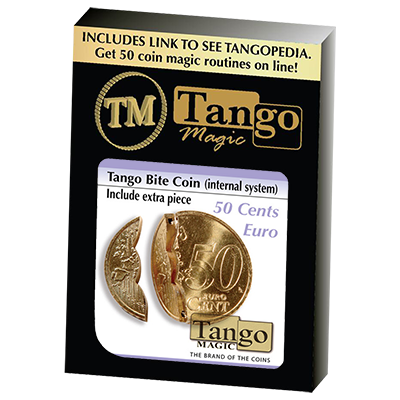 (image for) Bite Coin - (Euro 50 Cent - Internal With Extra Piece) by Tango - Trick (E0043) - Click Image to Close
