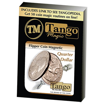 (image for) Flipper Coin Magnetic Quarter Dollar (D0043)by Tango - Trick - Click Image to Close