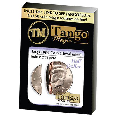 (image for) Biting Coin (Half Dollar - Internal w/extra piece) (D0044) from Tango - Click Image to Close