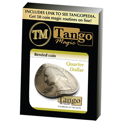 (image for) Bended Coin (Quarter Dollar)(D0097) by Tango - Trick - Click Image to Close